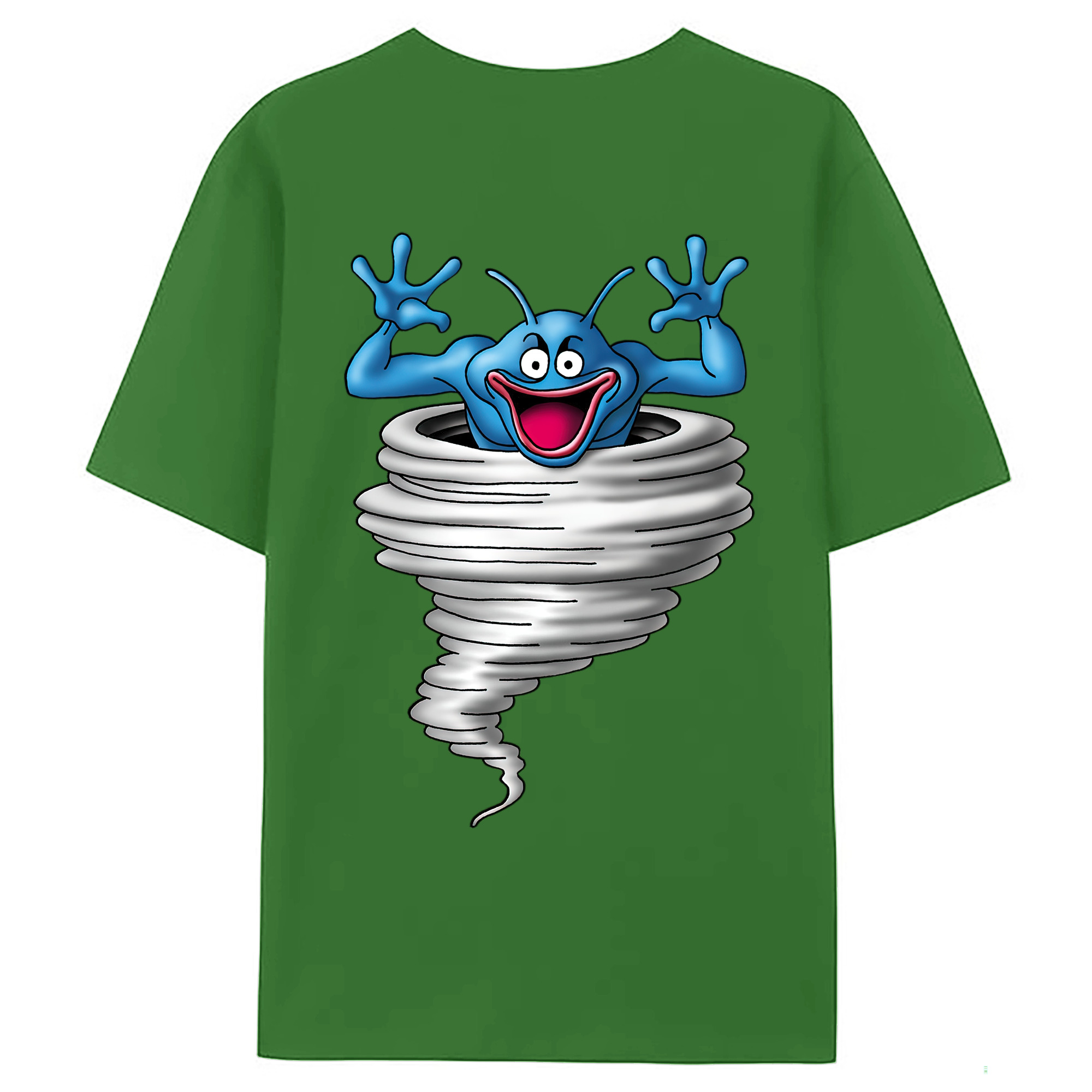 （画像用） ドラゴンクエスト Doragon Kuesuto Dragon Quest レディース半袖Tシャツ(バックプリント)